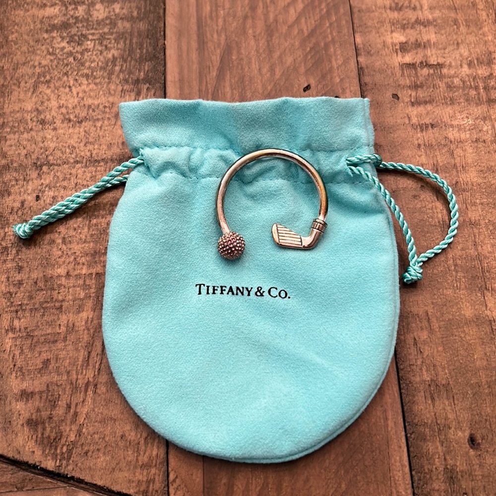 Tiffany & Co Golf Key Ring